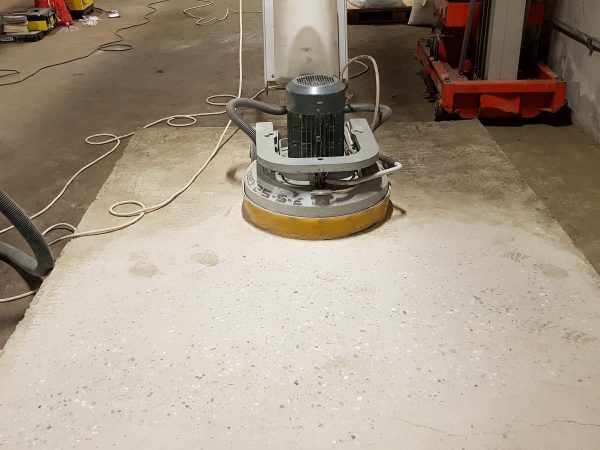 Полированный бетонный пол